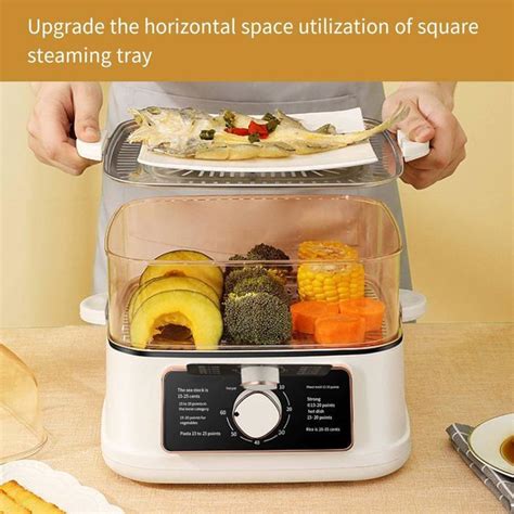 Cuiseur Vapeur Lectrique Home One Multifonctionnel Vapeur Machine Hot Pot En Acier Inoxydable