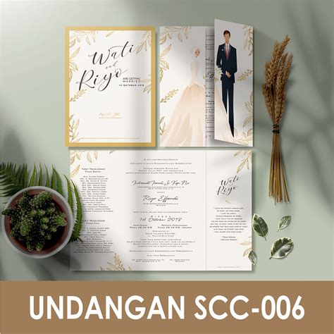 Jual SCC 006 Blanko Undangan Undangan Murah Blangko Undangan