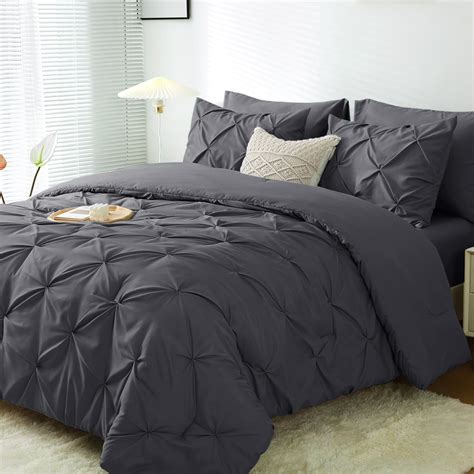 Himeet King Bed In A Bag 7 Pieces Bedding Comforter Set With Comforter And Sheets