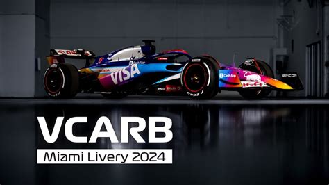 Vcarb F Miami Livery Miami Grand Prix Youtube