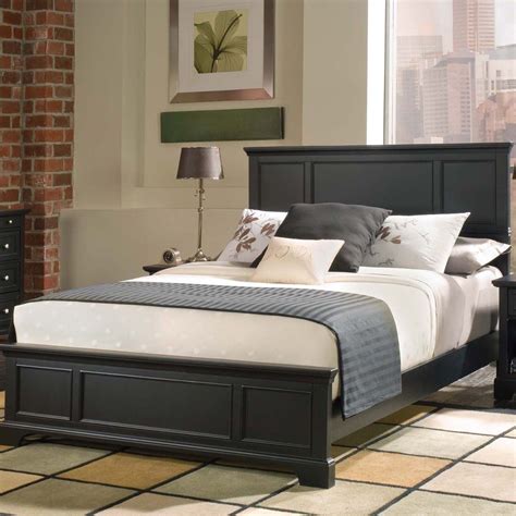 Home Styles Bedford King Panel Bed Bedroom Furniture Sets Bedroom