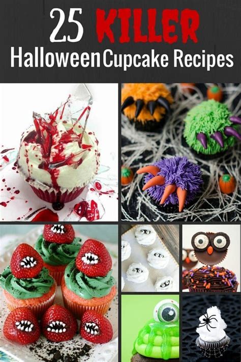 25 Killer Halloween Cupcake Recipes Kaila Yu Halloween Food