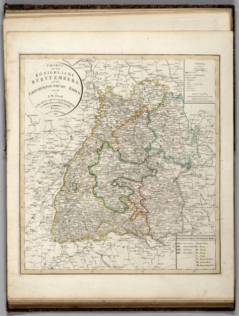 VIII. Kingdom of Wuerttemberg and Grand Duchy of Baden. - David Rumsey ...