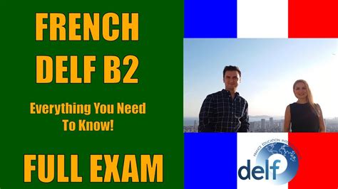 DELF B2 Exam Practice Full Sample Test With Answers Tips French B2