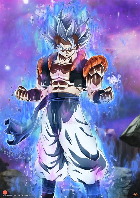 Gogeta Mastered Ultra Instinct 2 By Maniaxoi On Deviantart