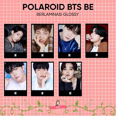 Bts POLAROID Bts POLAROID BE Bts BE Kpop POLAROID Shopee México