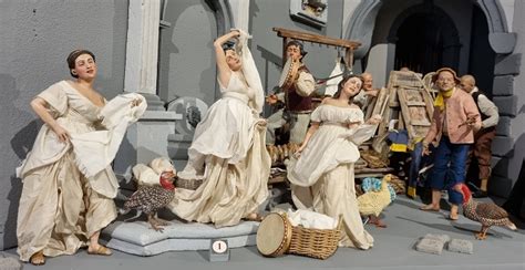 Napoli Un Re Una Capitale Un Presepe Nella Sala Della Villa Dei