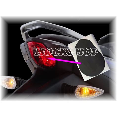 Yamaha Y Zr Lcv Lc Fi Sticker Tinted Lampu Belakang Tail Light