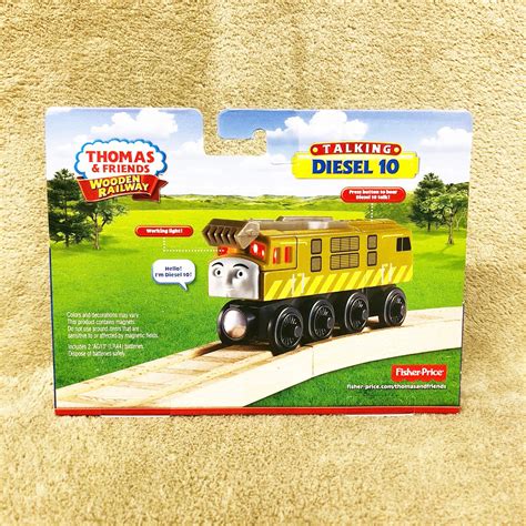 New Thomas And Friends Wooden Railway Talking Diesel 10 Clarkstc