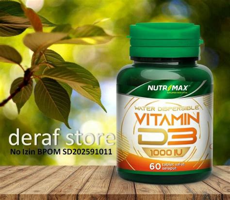 Nutrimax Vitamin D Iu Isi Tablet Lazada Indonesia