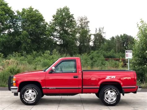 1994 Chevrolet Silverado Z71 Ck 1500 4x4 350 V8 Stepside Short Bed K10