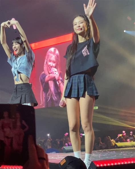 Lisa Jennie At Blackpink Born Pink Concert In Copenhagen