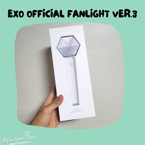 Jual Ready Stock Exo Official Lightstick Ver Pob Random Ready