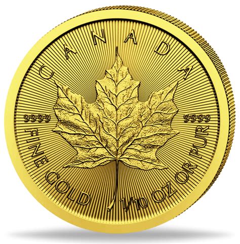 Kanada Dollar Maple Leaf Unze Gold M Nzen Versandhaus