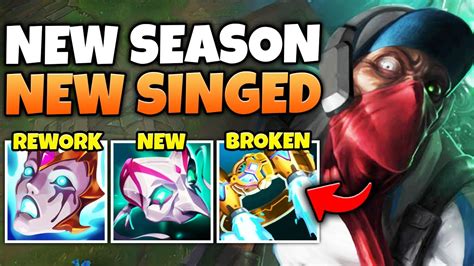 Season 14 Is Here And Singed Has Been Saved Riot Finally Listened