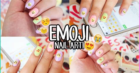 Hellomaphie: EMOJI NAIL ART