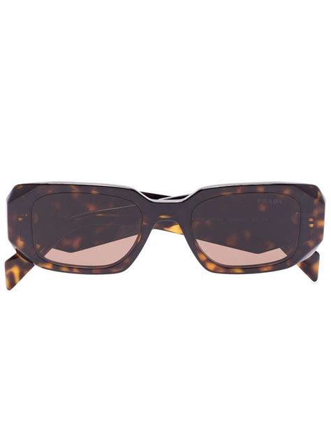 Prada Tortoiseshell Square Frame Sunglasses Editorialist