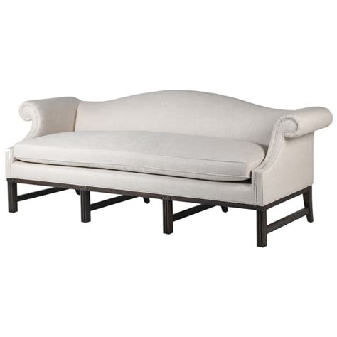 linen sofa  cm  seater settee  linen upholstery