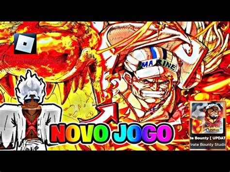 LANÇOU AGORA NOVO JOGO DE ONE PIECE QUE PROMETE REVOLUCIONAR O ROBLOX