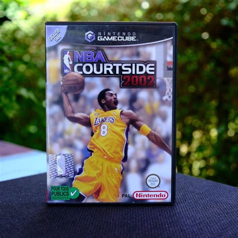 Authentic Nintendo Gamecube Game Nba Courtside 2002 European Pal