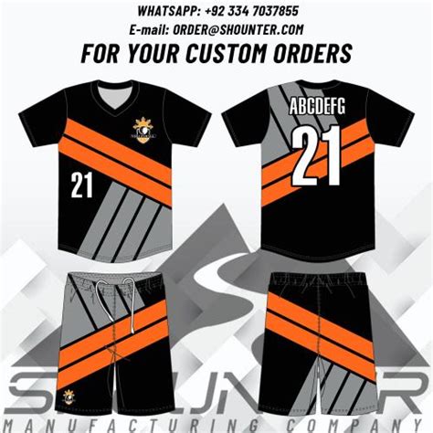 Custom Team Volleyball Uniform | SHOUNTER Manufacturing Co