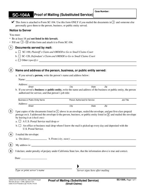 California Small Claims Forms 41 Free Templates In PDF Word Excel