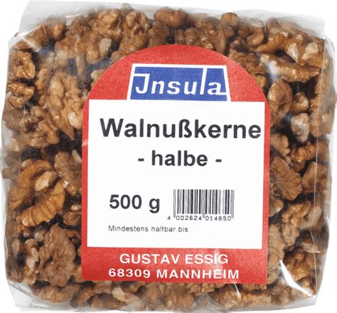 Insula Walnusskerne Halbe 500g