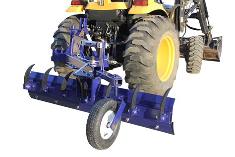 Grader Blade 1500mm 5ft Heavy Duty With Rippers And Wheel Kit Tractor 3 Point Linkage Dissy