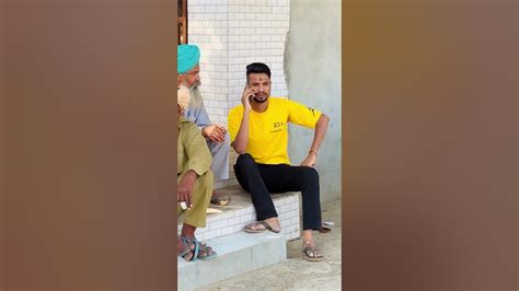 Pardhan Ji🤣🤣punjabi Funny Videos Janu Dharamkot Funnyvideo Viral Punjabivlogger Youtube