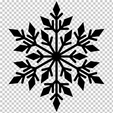 snowflake silhouette - Clip Art Library