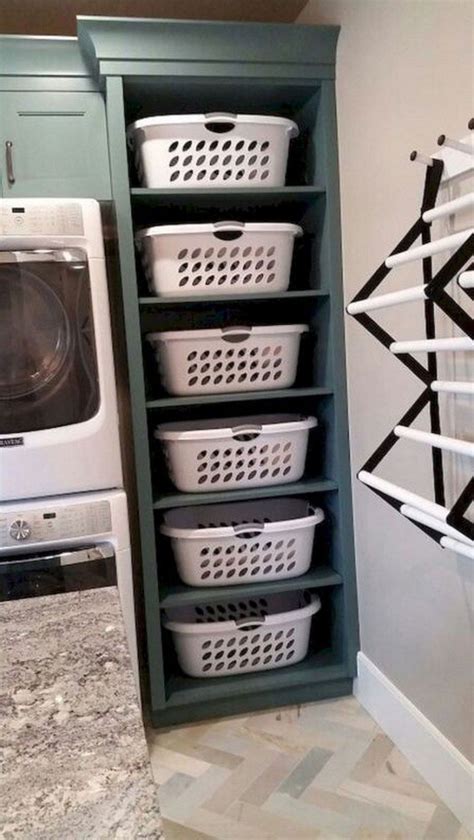 40 Diy Rustic Farmhouse Laundry Room Shelves Farmhouse Room Laundry