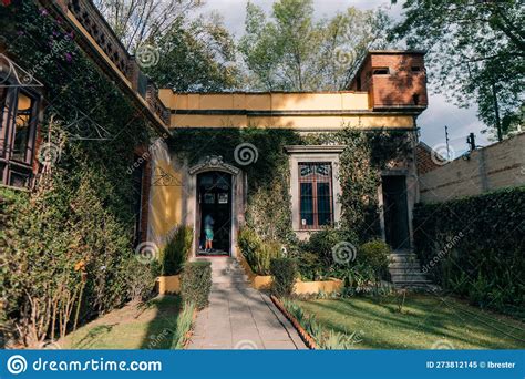 MEXICO CITY, MEXICO - Feb 20223 Place Where the Ashes of Leon Trotsky are, Inside the Leon ...