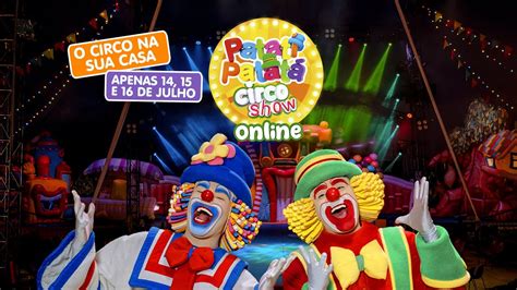 PATATI PATATÁ CIRCO SHOW ONLINE ESSE FINAL DE SEMANA YouTube