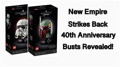 New Lego Star Wars Empire Strikes Back 40th Anniversary Busts Revealed