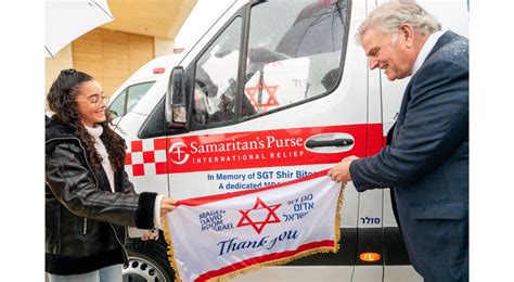 Ambulances Donated to Israel by Samaritan’s Purse | Viewpoint Israel