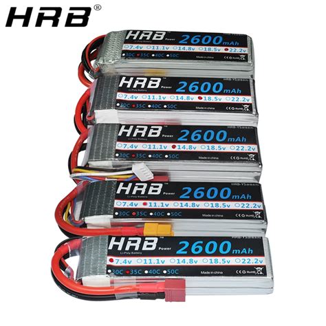 Hrb Lipo Batterie Mah T Dean S S V C Xt Stecker V