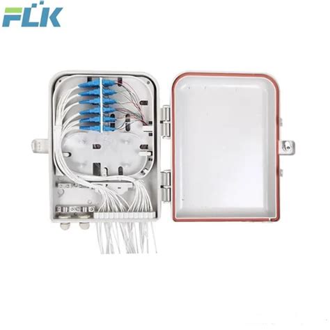 Ftth Waterproof Wall Pole Mounted Fiber Optic Distribution Box Access