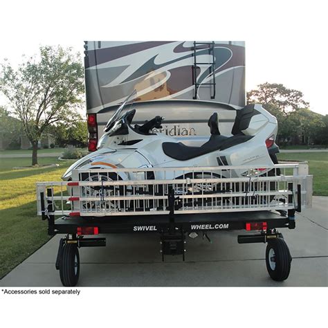 Swivelwheel Rv Carrier Trailer With Tow Package Discount Ramps