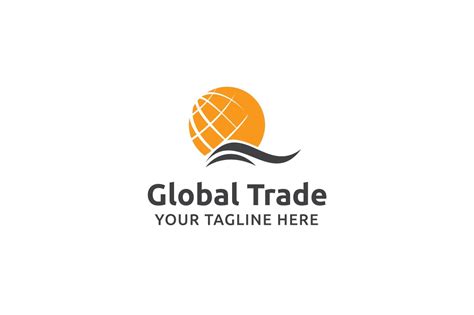 Global Trade Logo Template | Creative Illustrator Templates ~ Creative ...