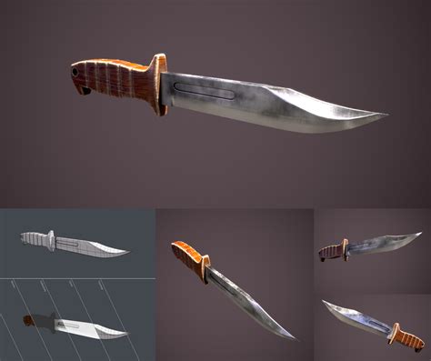 Artstation Hunting Knife