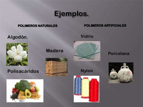 Polimeros Naturales Y Artificiales Estudiar