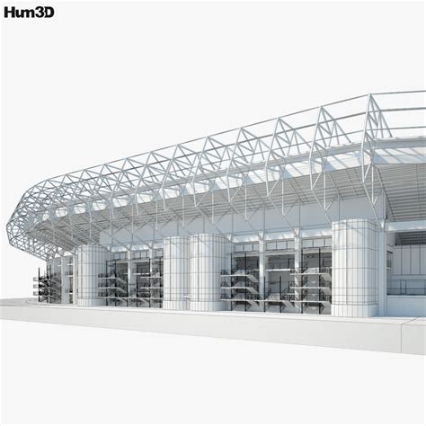 Murrayfield Stadium 3d Model Download Stadium On