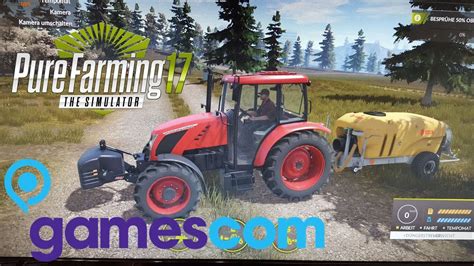 Pure Farming 17 Symulator Farmy 17 Gamescom 2016 Photos YouTube