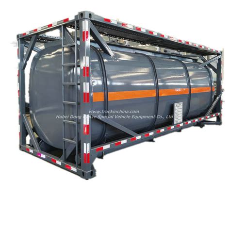 Wholesale 20FT Corrosive Class 8 ISO Tank Containers 20KL For UN 1830