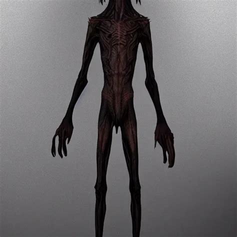 Standing Photorealistic Detailed Tall Skinny Humanoid Stable Diffusion