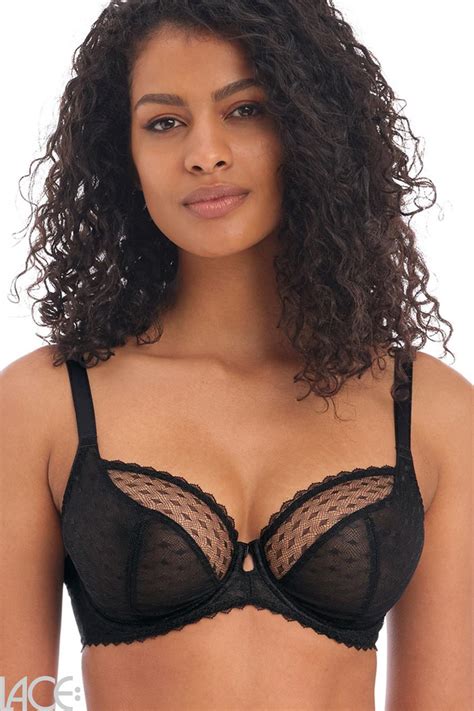 Lace Freya Lingerie Freya Signature D Collet Bh F I Sk L Black Lace Dk