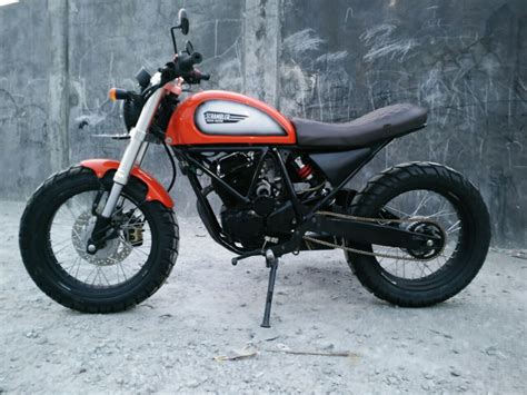 Honda New Megapro Modif Scrambler Reviewmotors Co