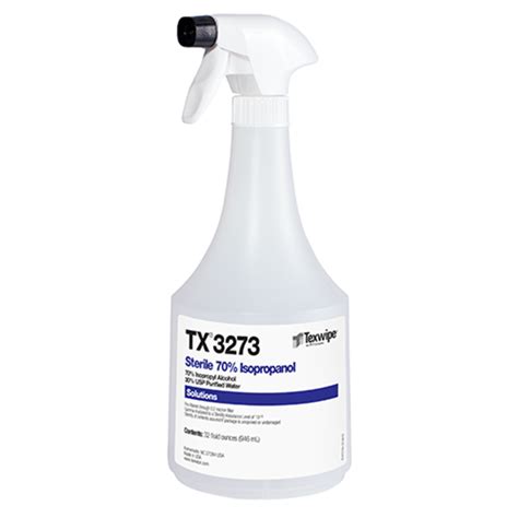 Sterile 70 Isopropyl Alcohol Tx3270