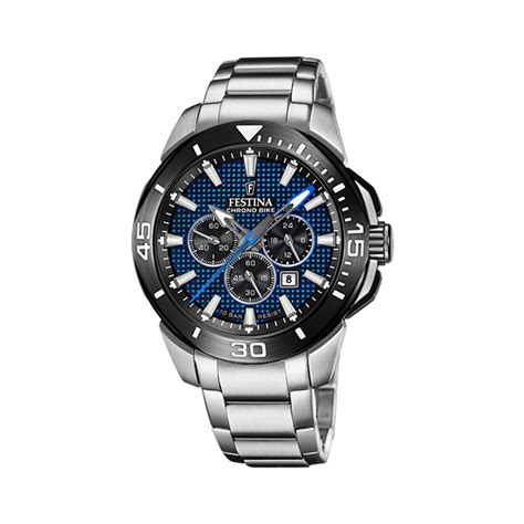 F Festina Herren Uhr Chrono Bike F Rot Blau