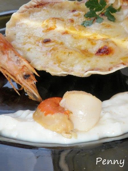 El Rincón De La Mariposa Vieiras Con Gambas Gratinadas